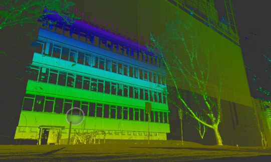 Campus Sued 3D-Scan